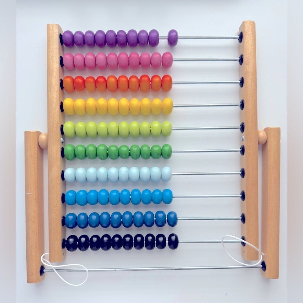IKEA 100 Wooden Bead Abacus Learning Toy - Never Used - Picture 5 of 8